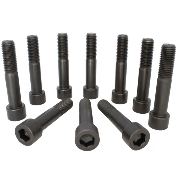HB HasBilgili M12 DIN912 12.9 Siyah İnbus Civata 100'lü Paket — 20 mm