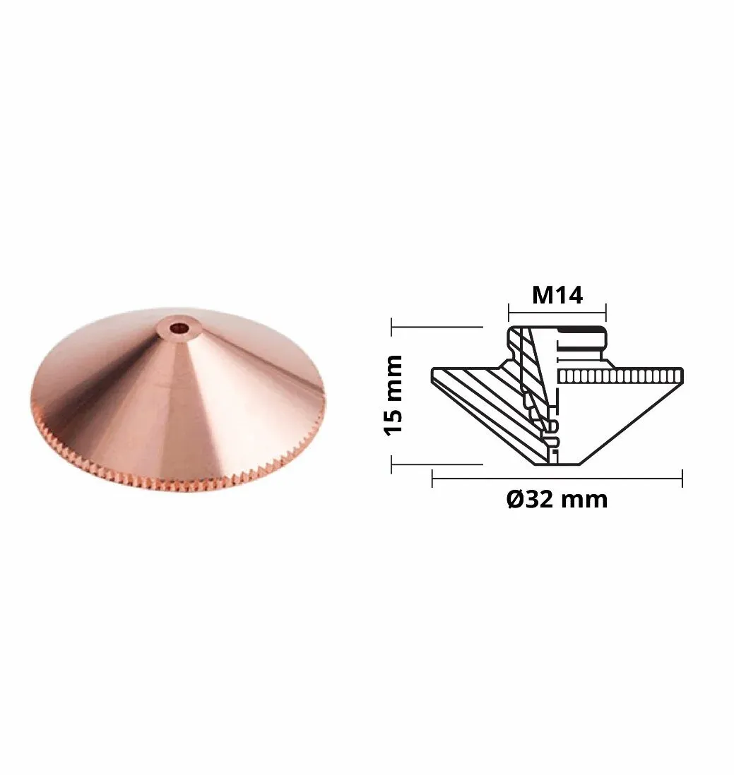 Miltaş D32 Double Nozzle — 2mm,1 Adet — görsel 1
