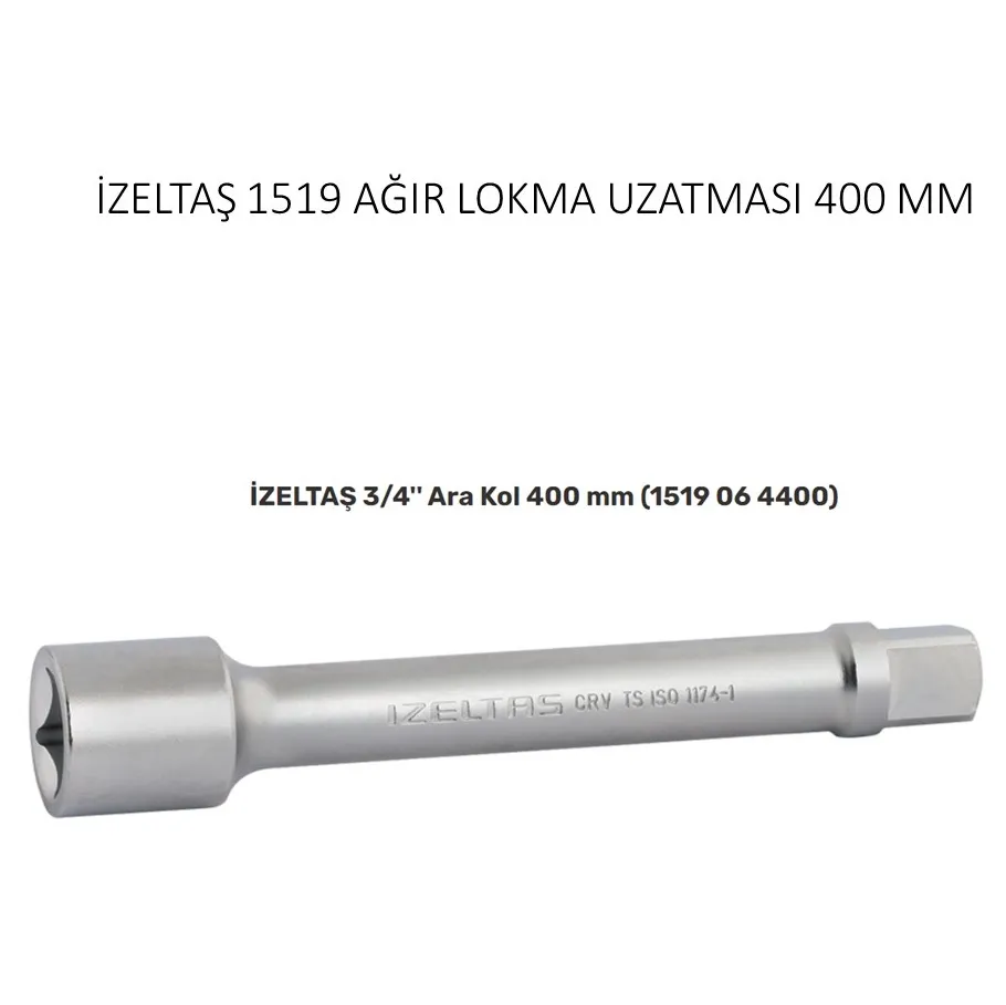 İzeltaş 3-4" Ara Kol 400 mm 1519064400 — görsel 1