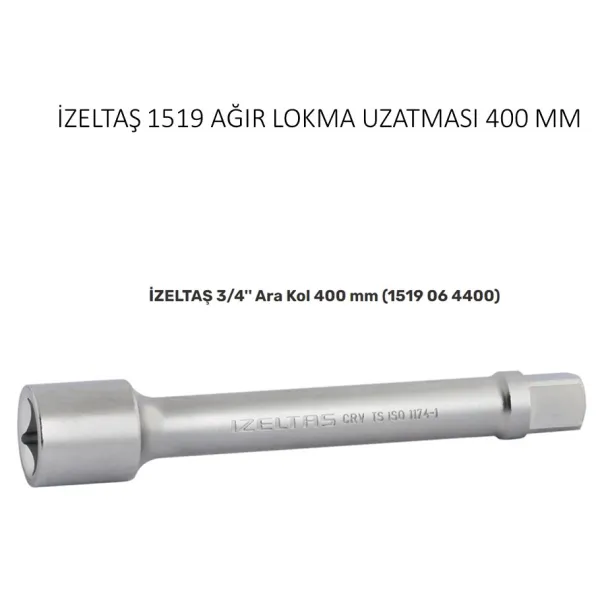 İzeltaş 3-4" Ara Kol 400 mm 1519064400