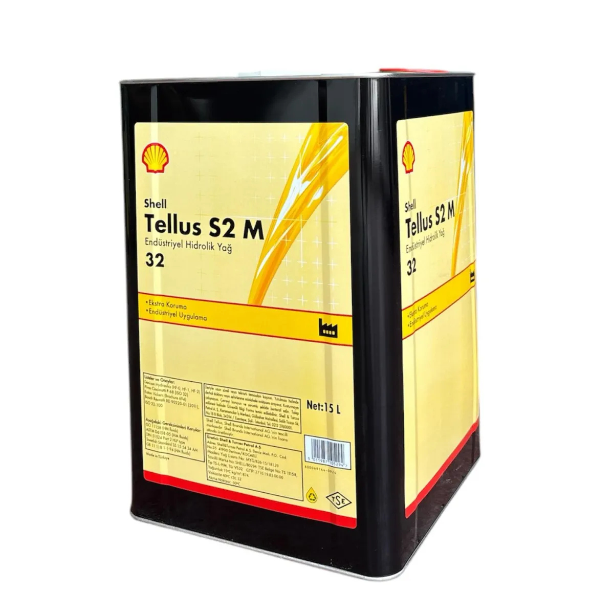 Shell Tellus S2 M 32 Hidrolik Yağ 15 Litre — görsel 1