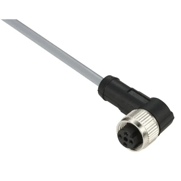 Telemecanique XZCPV1241L5 M12 4 Pin 90° 5 mt. Sensör Kablosu