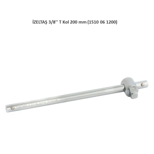 İzeltaş 3/8" T Kol 200 mm 1510061200