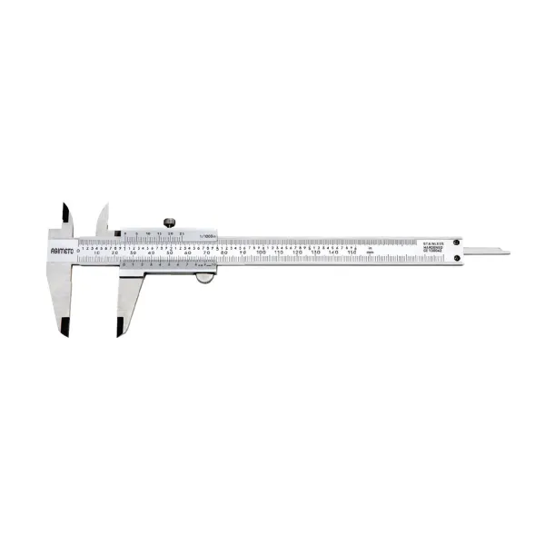 Asimeto AS-341084 Düz Tip Mekanik Kumpas 0-200mmx0.02