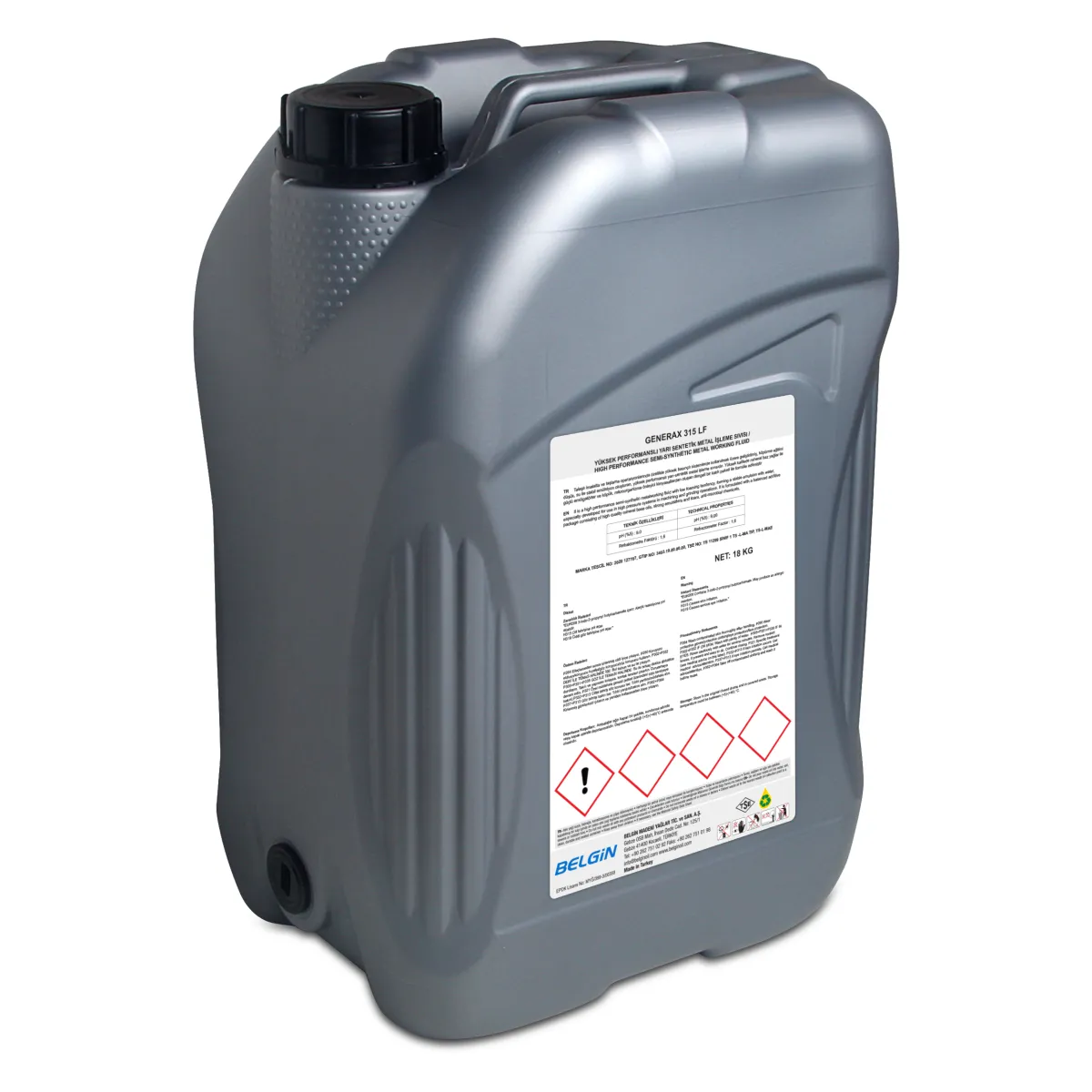 BELGIN GENERAX MP-210 BOR Yağı 18 Kg — görsel 1