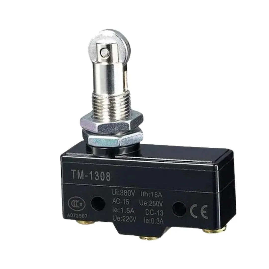 Isıso TM-1308 Yatay Metal Makaralı Pimli Mini Switch — görsel 1
