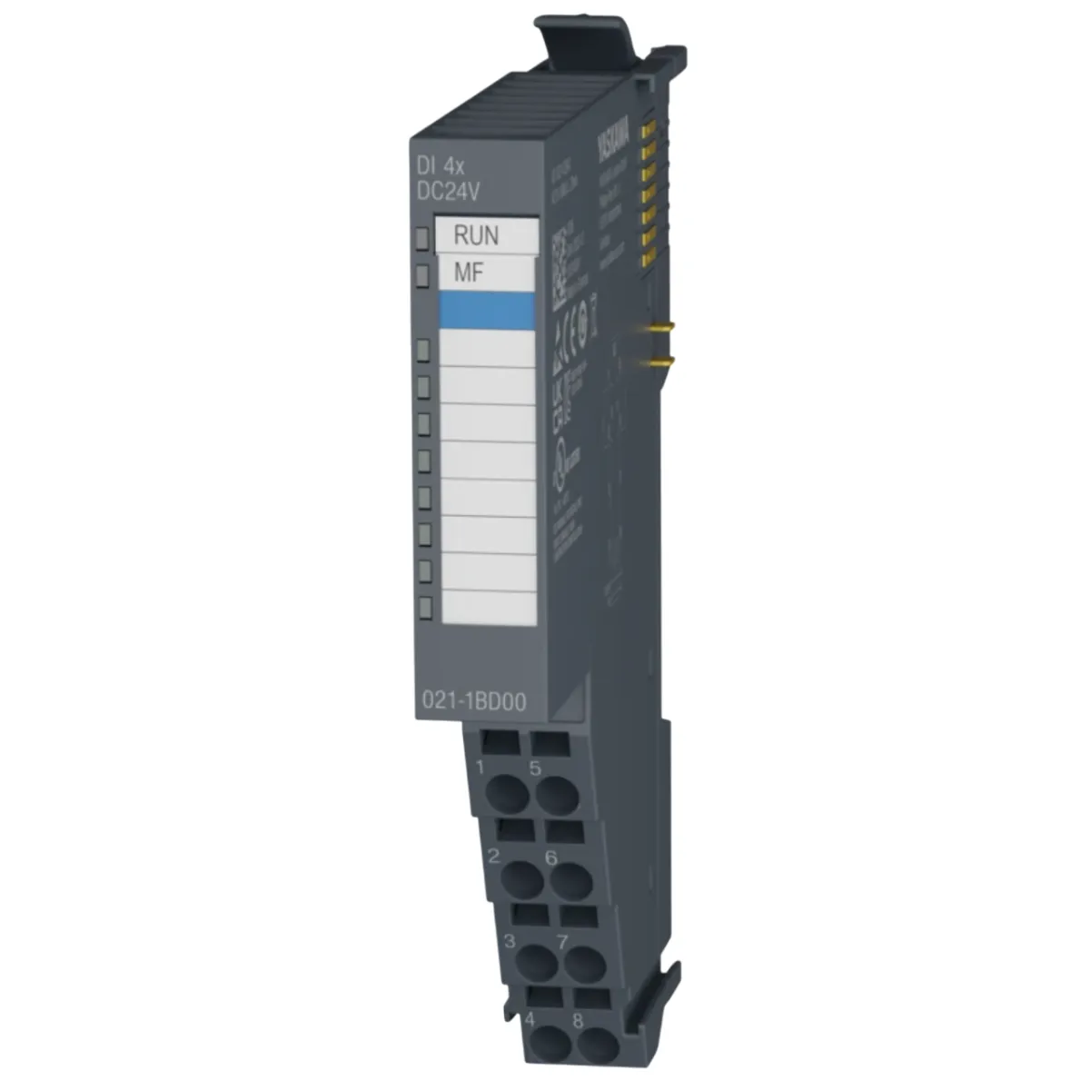 Yaskawa Vipa SLIO 021-1BD00 4 Kanal Dijital Giriş, 24V, 65mA I/O Kart — görsel 1