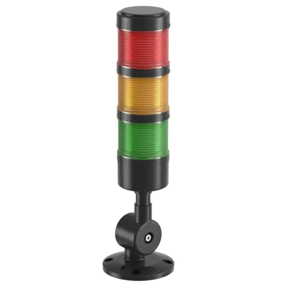Siron D014-3B 24V DC Buzzer 3 Renk İkaz Lambası — 10 Adet