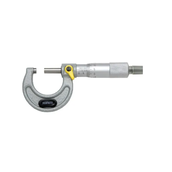 Asimeto AS-101010 Mekanik Dış Çap Mikrometre 0-25mmx0.01