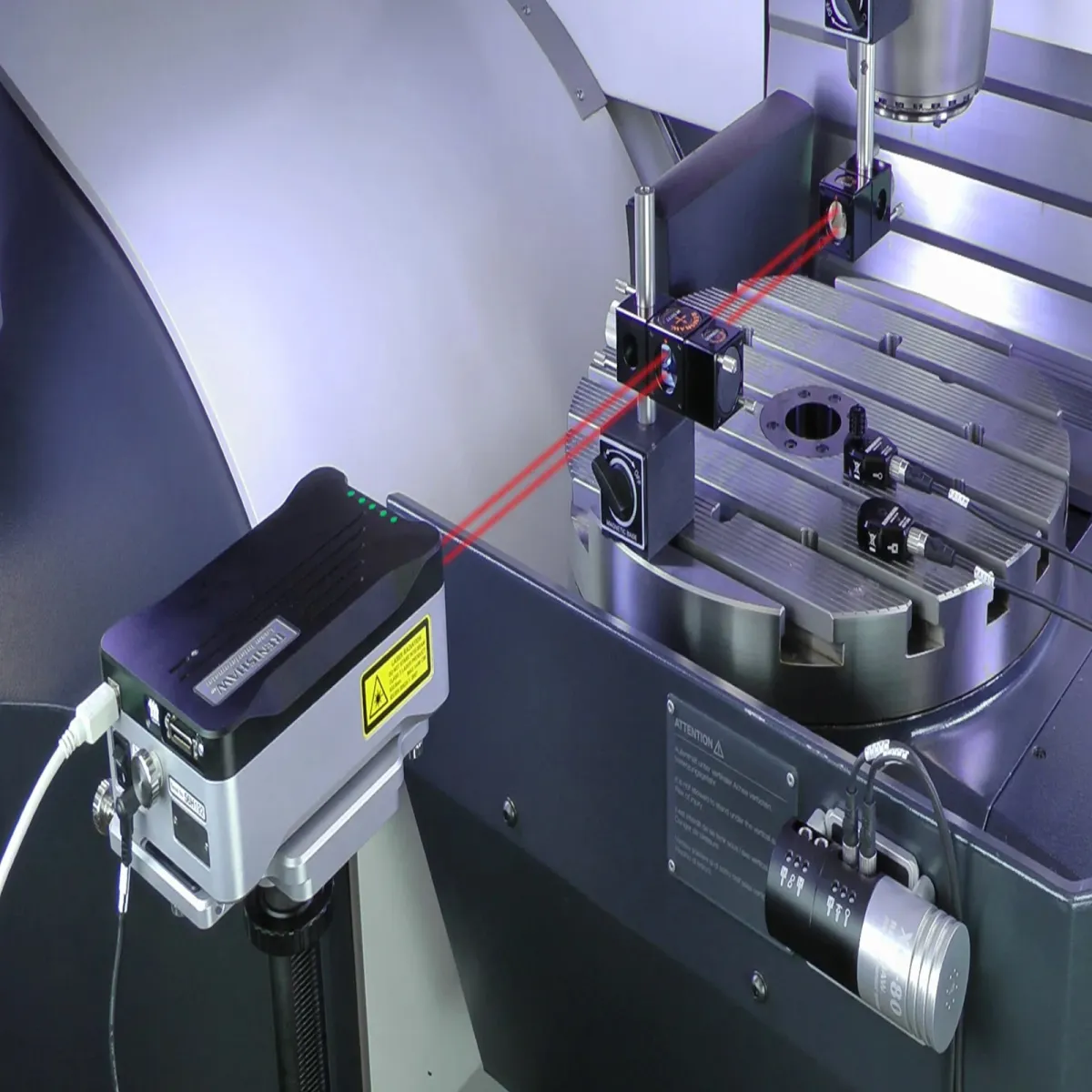 Deltamak Dikey İşleme Merkezleri CNC Lazer Kalibrasyon Testi — görsel 1
