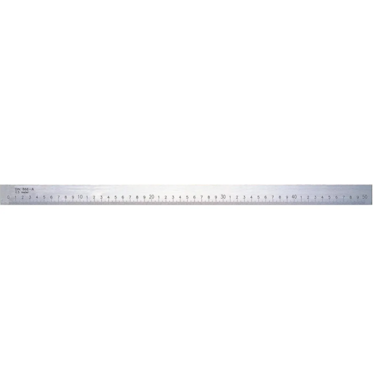 Ematek 10100500	Kontrol Cetveli DIN 866 Form A 500x30x6mm ST37 — görsel 1