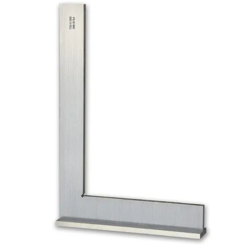 Ematek 79110600 DIN 875 600x300mm Inox Çelik Şapkalı Gönye