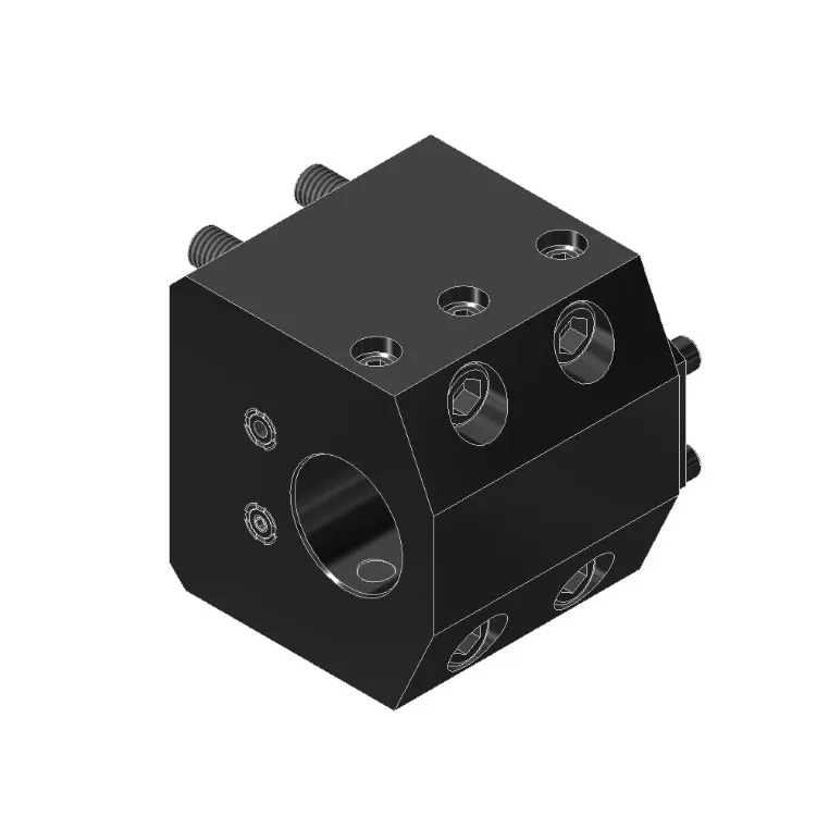 EWS BMT55 19.BMT40FRZ20 C-Eksensiz İçten Su Vermeli H=60mm Ø40 Delik İçi Kater Tutucu — görsel 1