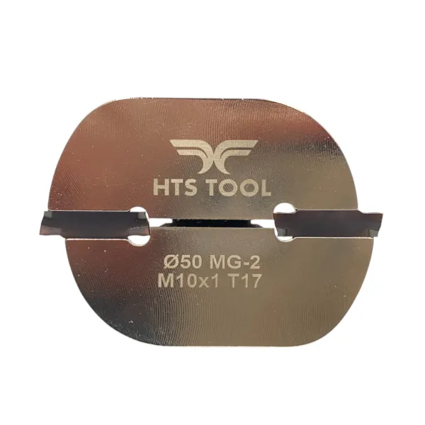 HTS Tool Ø50X2 DKT K2C D50 Z2 T17 M10X1 Kanal Freze
