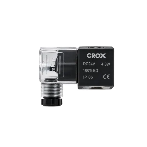 Crox DC24V Küçük Kare Bobin ve Soket