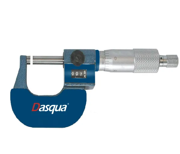 Dasqua 4150-1005 Numaratorlü Mikrometre 0-25mm/0,01mm