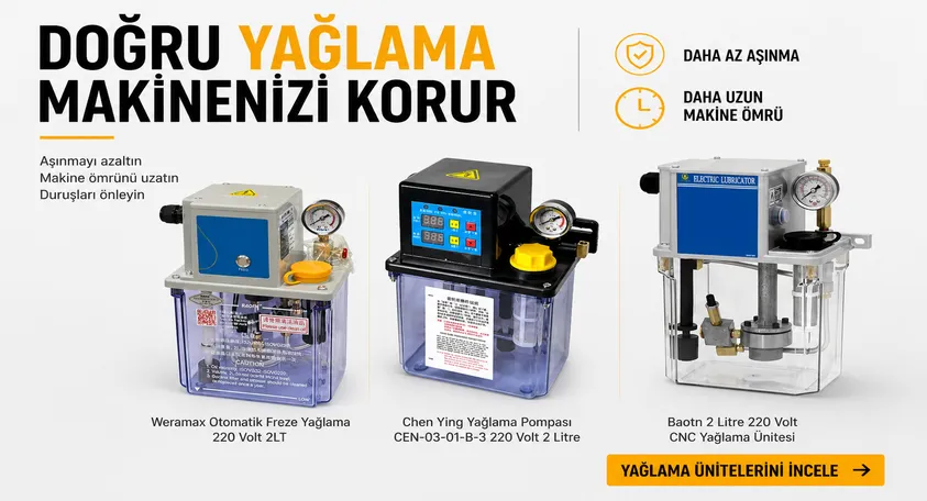 Doğru Yağlama Makinenizi Korur