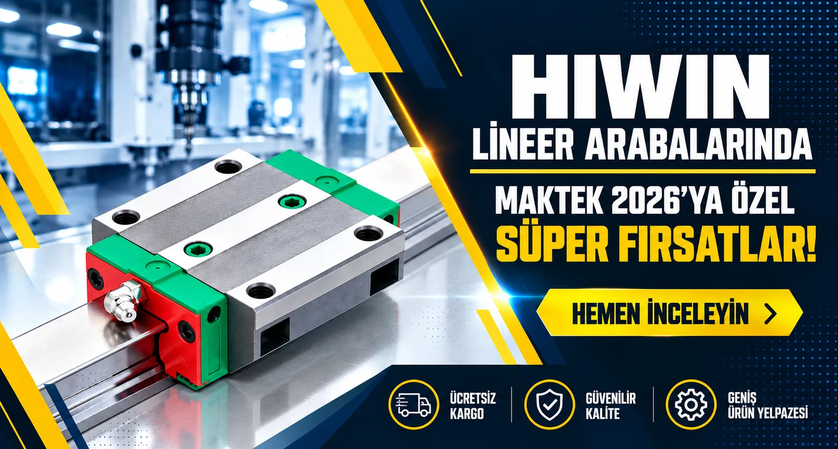 Hiwin Lineer Arabalar