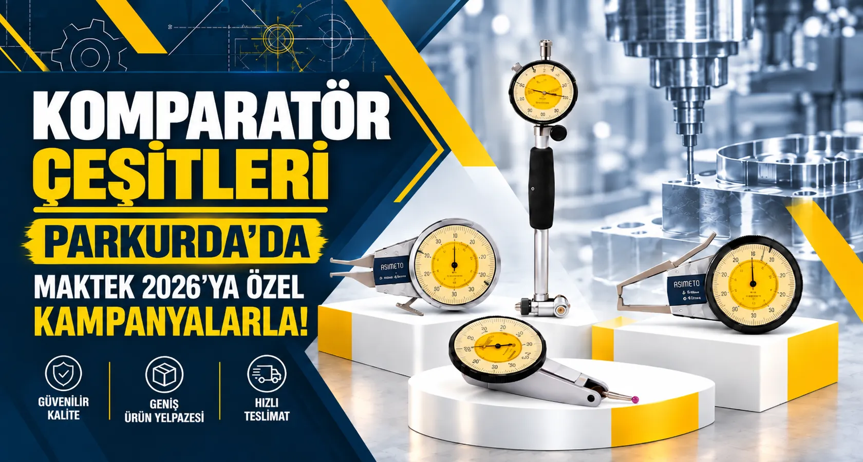 Komparatör Çeşitleri için Parkurda