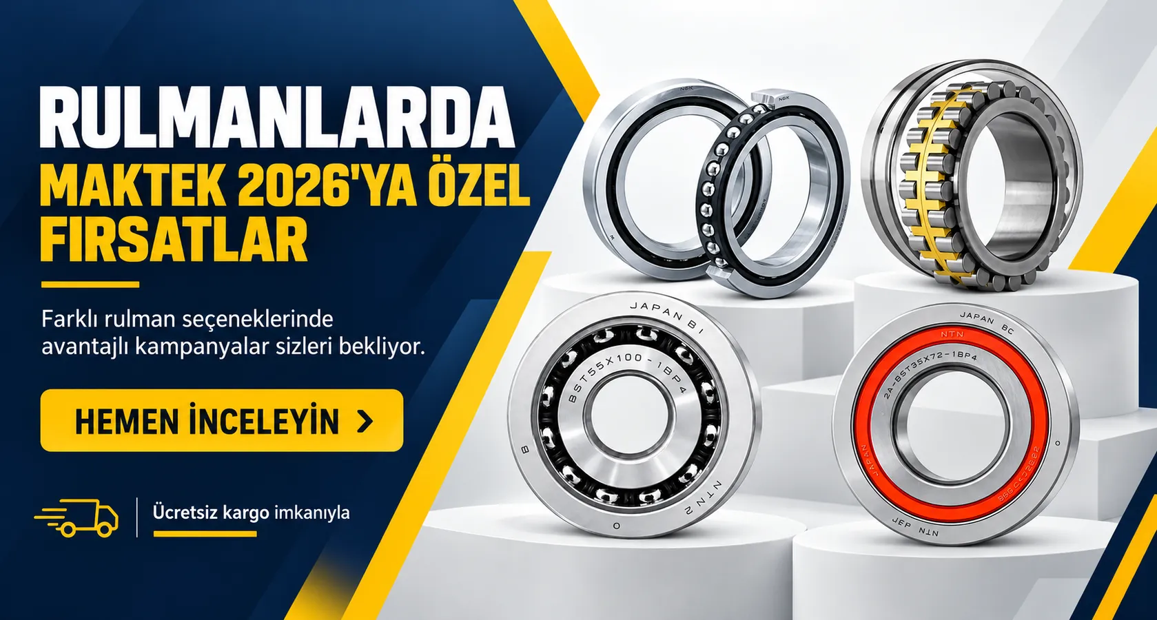 Rulmanlar Özel Fırsatlar