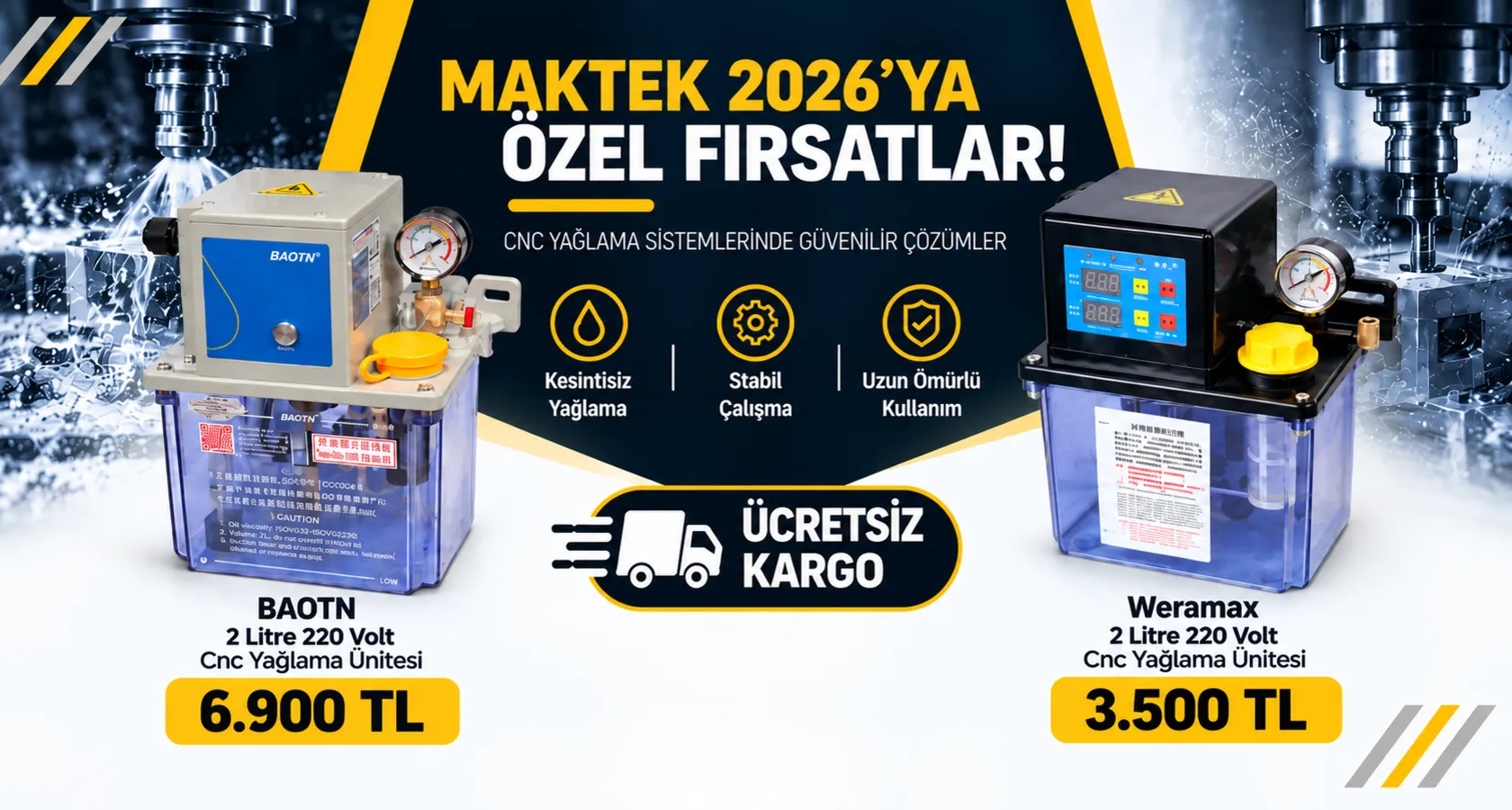 Yağlama Ünitelerinde Kampanya