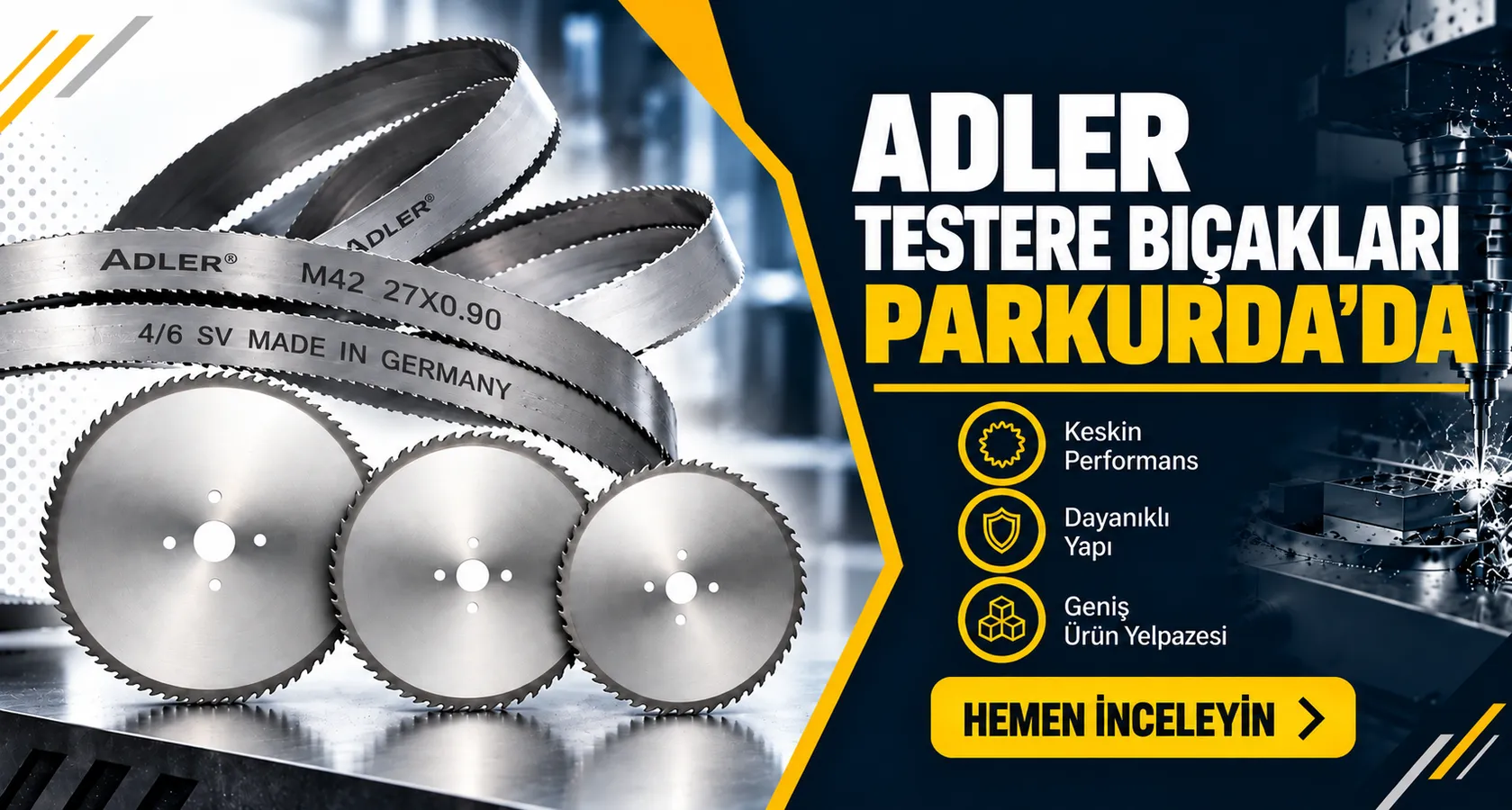 Adler Testere Bıçaklarında Özel Fiyatlar