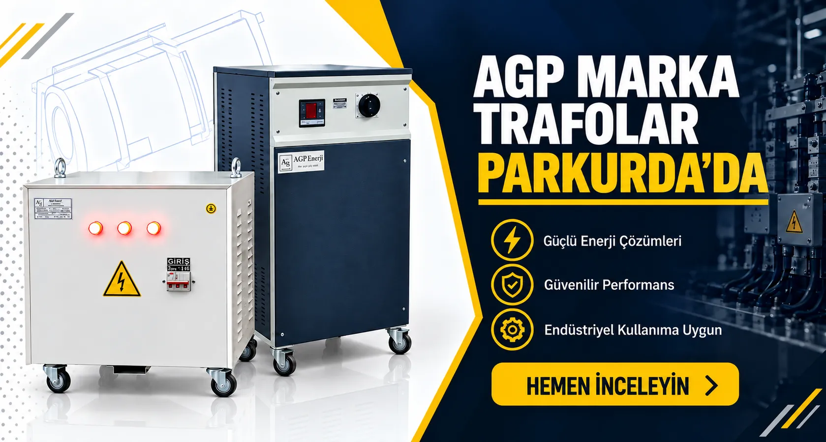 AG+ Trafo ve Regülatörlerde Fırsat