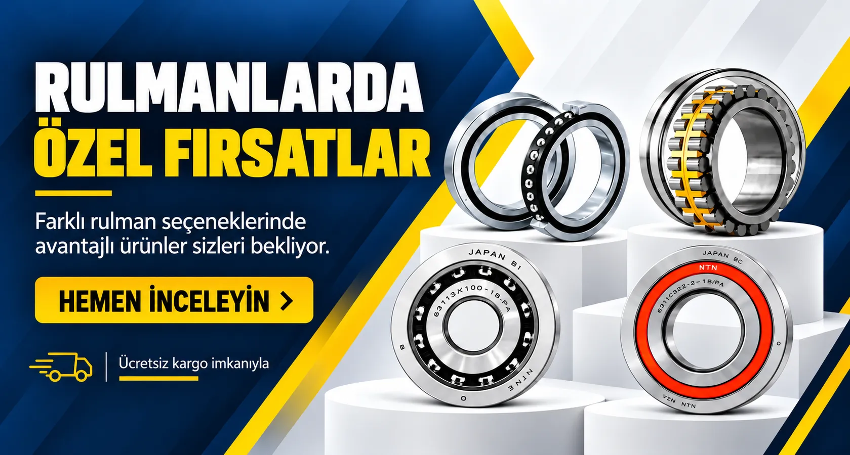 Rulmanlar Özel Fırsatlar