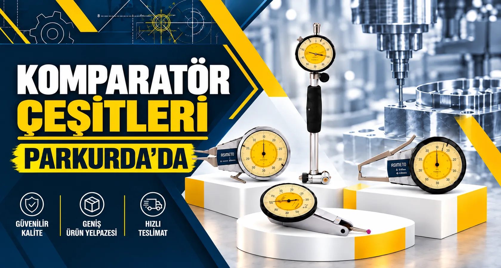 Komparatör Çeşitleri için Parkurda