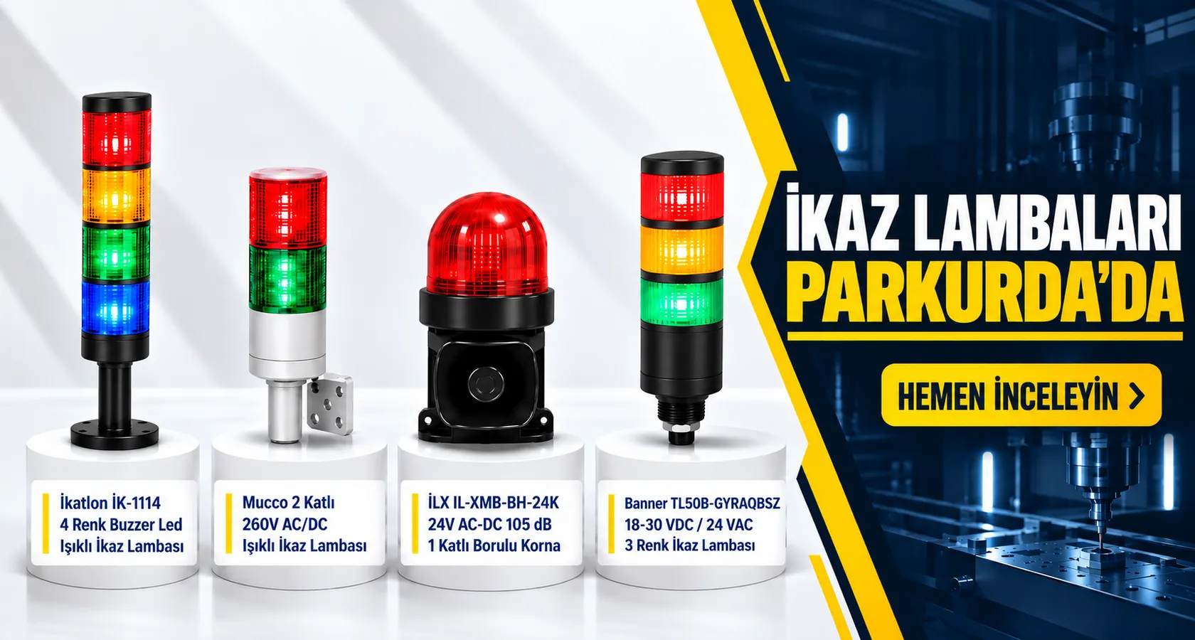 İkaz Lambalarında Fırsat